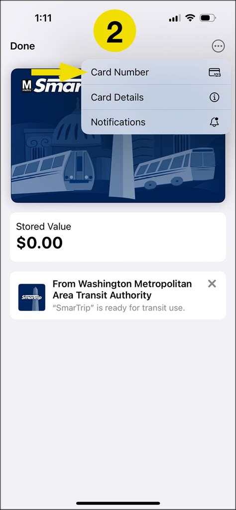 ordering smart trip card from wmata|check value of smartrip card.